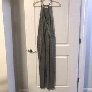 Wrap romper with pockets